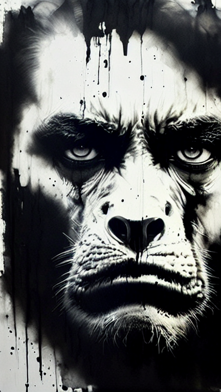 ImgCreator.ai Ape face